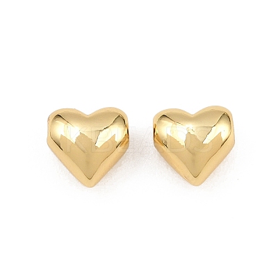 Valentine's Day Brass Beads KK-H292-51C-G-1