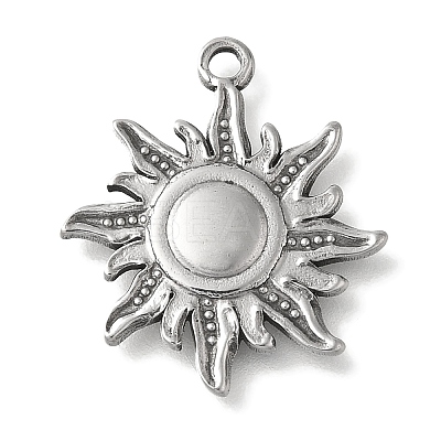 Anti-Tarnish 304 Stainless Steel Pendants X-STAS-Z092-01AS-02-1