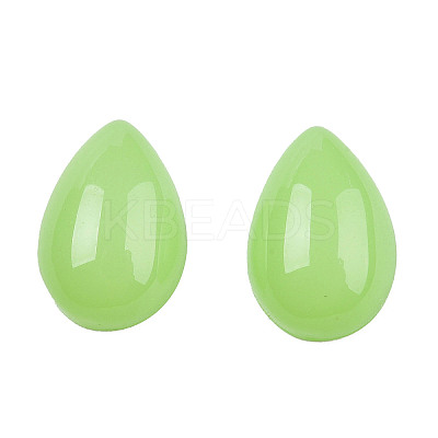 Opaque Resin Cabochons RESI-N022-08E-1