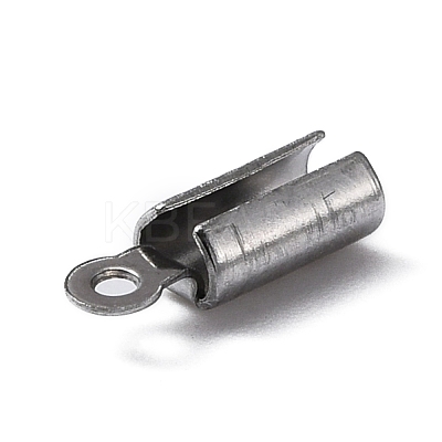 316 Surgical Stainless Steel Folding Crimp Ends FIND-WH0045-46B-1
