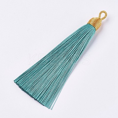 Polyester Tassel Big Pendants Decoration FIND-I007-A05-1