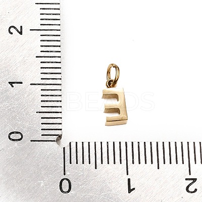 304 Stainless Steel Charms SA-CBABF3F-01G-E-1