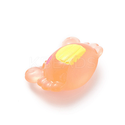 Luminous Resin Sea Animals Display Decoration DJEW-R007-01D-1