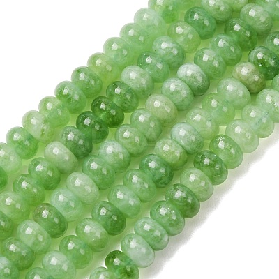 Natural White Jade Beads Strands X-G-E507-01-05-1