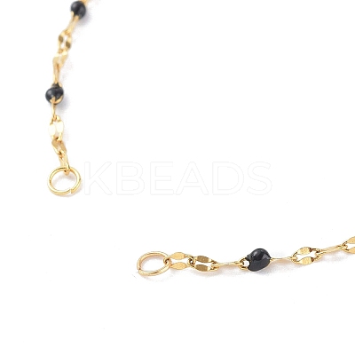 304 Stainless Steel Link Chain Bracelet Makings AJEW-JB00952-02-1