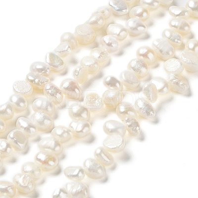 Natural Keshi Pearl Beads Strands PEAR-J007-48-1