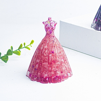 Resin Wedding Dress Display Decoration PW-WG46006-09-1
