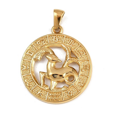 304 Stainless Steel Pendants STAS-C131-03G-06-1