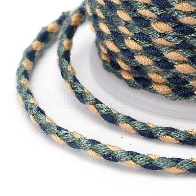 4-Ply Polycotton Cord with Metallic Thread X1-OCOR-Z003-D27-1