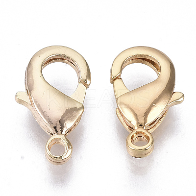 Brass Lobster Claw Clasps X-KK-N231-69-NF-1