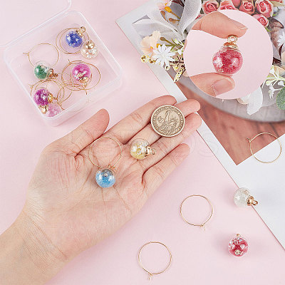 DIY Wine Glass Charms Making Kits DIY-SC0020-76-1