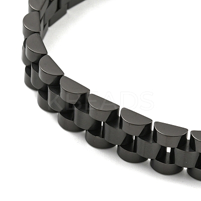 Ion Plating(IP) 304 Stainless Steel Thick Link Chain Bracelet BJEW-G649-10C-1