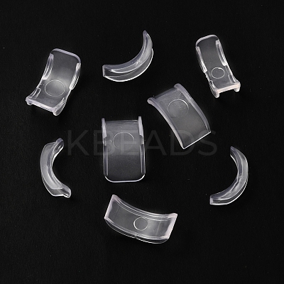 8Pcs 8 Sizes Plastic Invisible Ring Size Adjuster TOOL-K011-01-1