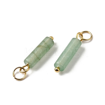 Natural Green Aventurine Pendants STAS-C120-01G-08-1