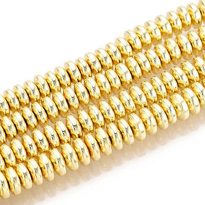 Electroplate Non-magnetic Synthetic Hematite Bead Strands X-G-Q465-11G-1