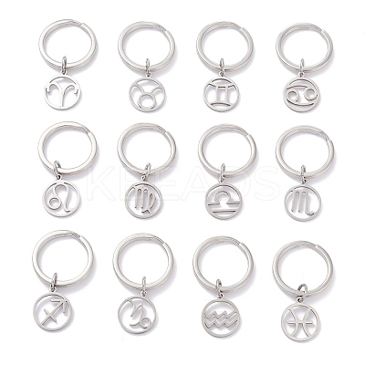 304 Stainless Steel Keychain STAS-C027-01P-1