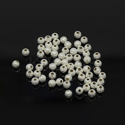 Brass Textured Beads EC247-S-1