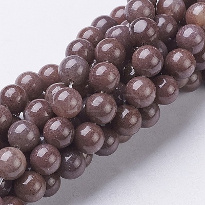 Natural Purple Aventurine Beads GSR4mmC025-1
