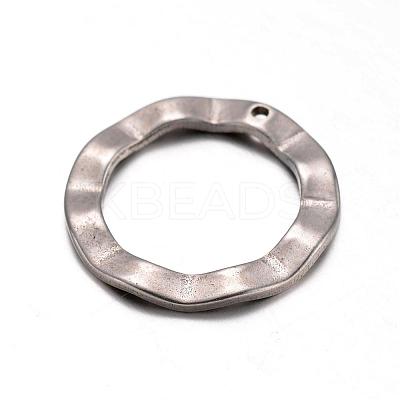 Tarnish Resistant 201 Stainless Steel Pendants STAS-D429-69-1