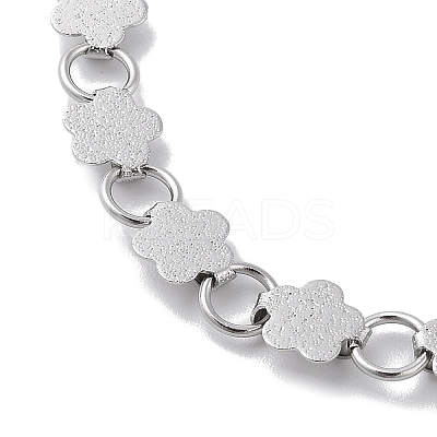 Non-Tarnish 304 Stainless Steel Link Chain Necklaces  NJEW-Q340-02A-P-1