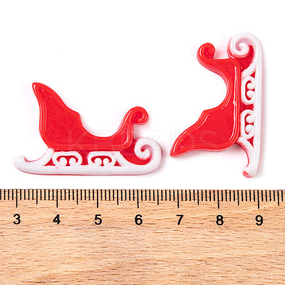 Christmas Decorations Theme Opaque Resin Decoden Cabochons LS-RESI-Z026-01E-1