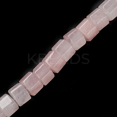 Natural Rose Quartz Beads Strands G-C026-B01-1