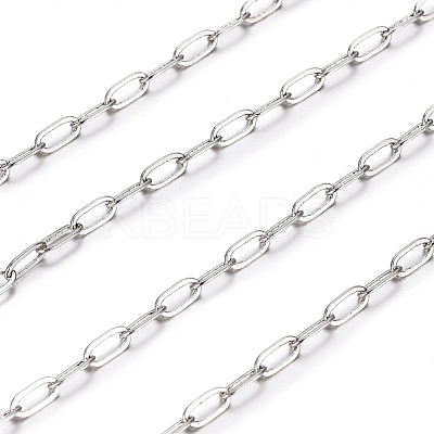 Brass Paperclip Chains CHC-S008-001C-P-1