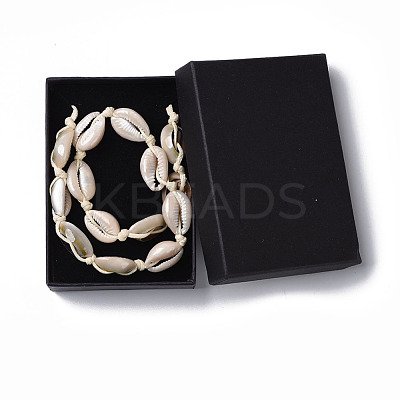 Cowrie Shell Choker Necklaces X-NJEW-JN02388-01-1