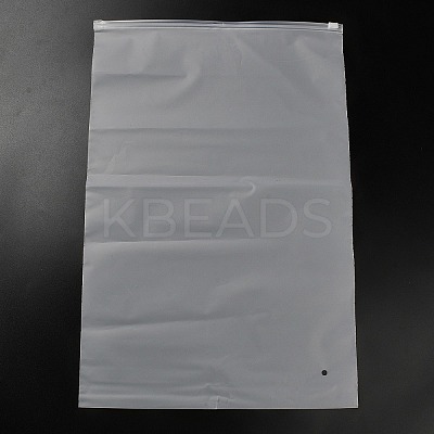 Transparent PE Jewelry Zip Top Storage Bags ABAG-H114-01D-1