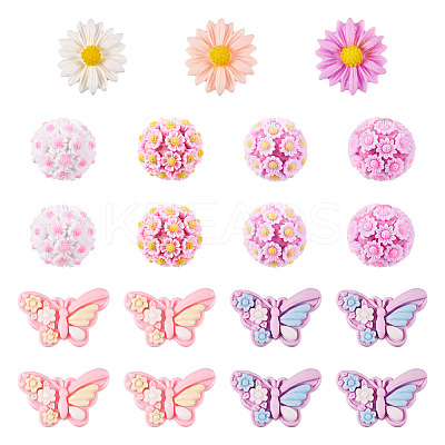 DIY Flower Butterfly Jewelry Making Findings Kits DIY-TA0010-18-1