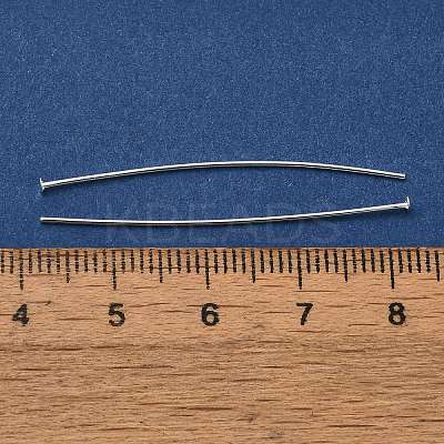 Brass Flat Head Pins KK-H502-01G-S-1