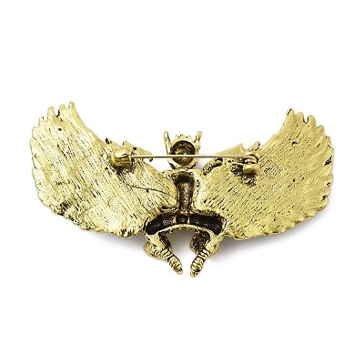 Roc Bird Alloy Brooches LS-JEWB-S040-03-AG-1