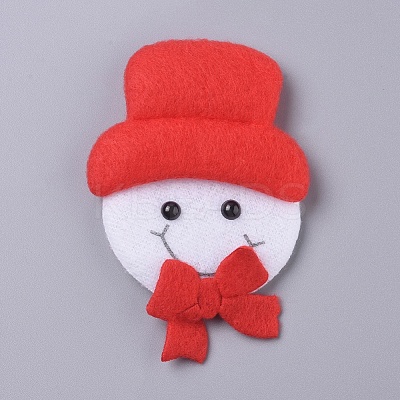 Snowman Shape Christmas Cupcake Cake Topper Decoration DIY-I032-01-1