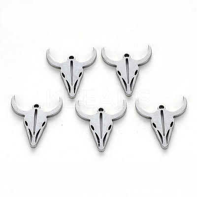 Tarnish Resistant 304 Stainless Steel Charms X-STAS-N092-52-1