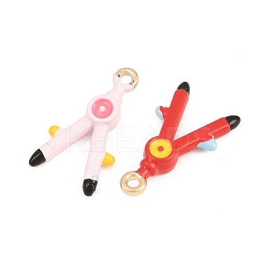 Alloy Enamel Pendants ENAM-D320-01A-1