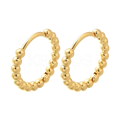 Rack Plating Round Brass Hoop Earrings for Women EJEW-C125-12G-1