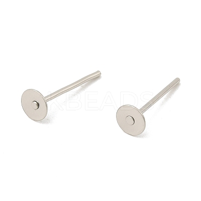 Rack Plating Iron Ear Studs Findings IFIN-M029-06P-NR-1