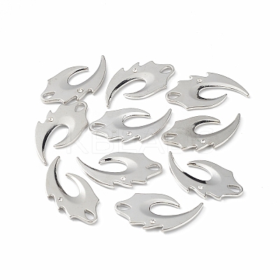 Alloy Rhinestone Pendants PALLOY-M206-09P-1