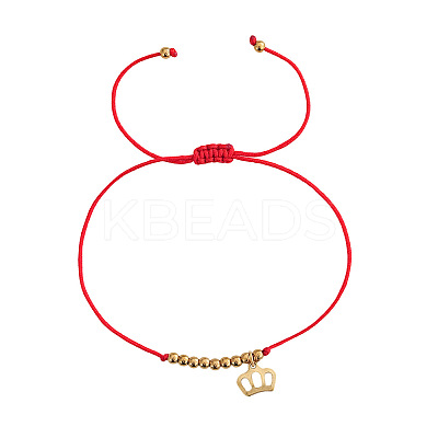 Adjustable 304 Stainless Steel Charm Bracelets VQ5999-6-1