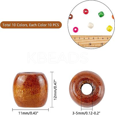 Natural Wood Beads WOOD-FH0001-01-LF-1