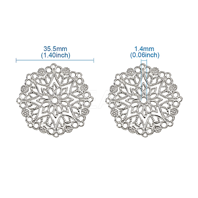 Iron Filigree Joiners Links IFIN-TAC001-01P-1
