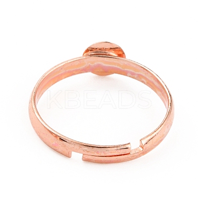 Adjustable Brass Finger Rings Components KK-WH0054-22B-RG-1