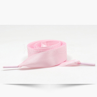 Flat Polyester Shoelaces AJEW-H155-04L-1