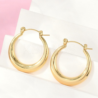 304 Stainless Steel Hoop Earrings for Women EJEW-U046-07G-A-1