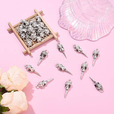 30Pcs Tibetan Style Alloy Pendants FIND-YW0008-78-1