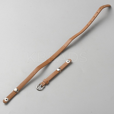Imitation Leather Cord Bracelets BJEW-WH0030-04E-1