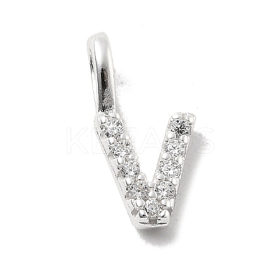 925 Sterling Silver with Cubic Zirconia Charms STER-Q004-01V-S-1
