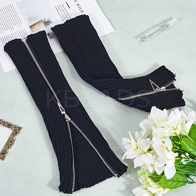 Acrylic Fibers Leg Sleeves AJEW-WH20072-16E-1