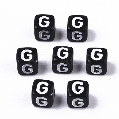 Opaque Acrylic Beads LS-X-SACR-N002-01G-1