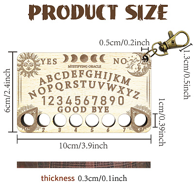 8-Position Wood Embroidery Thread Storage Trays TOOL-WH0056-031-1